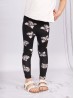 Kids Cat Print Stretchy Legging 